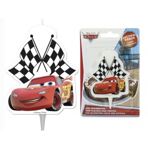 Dortová svíčka - Disney Cars - 1ks