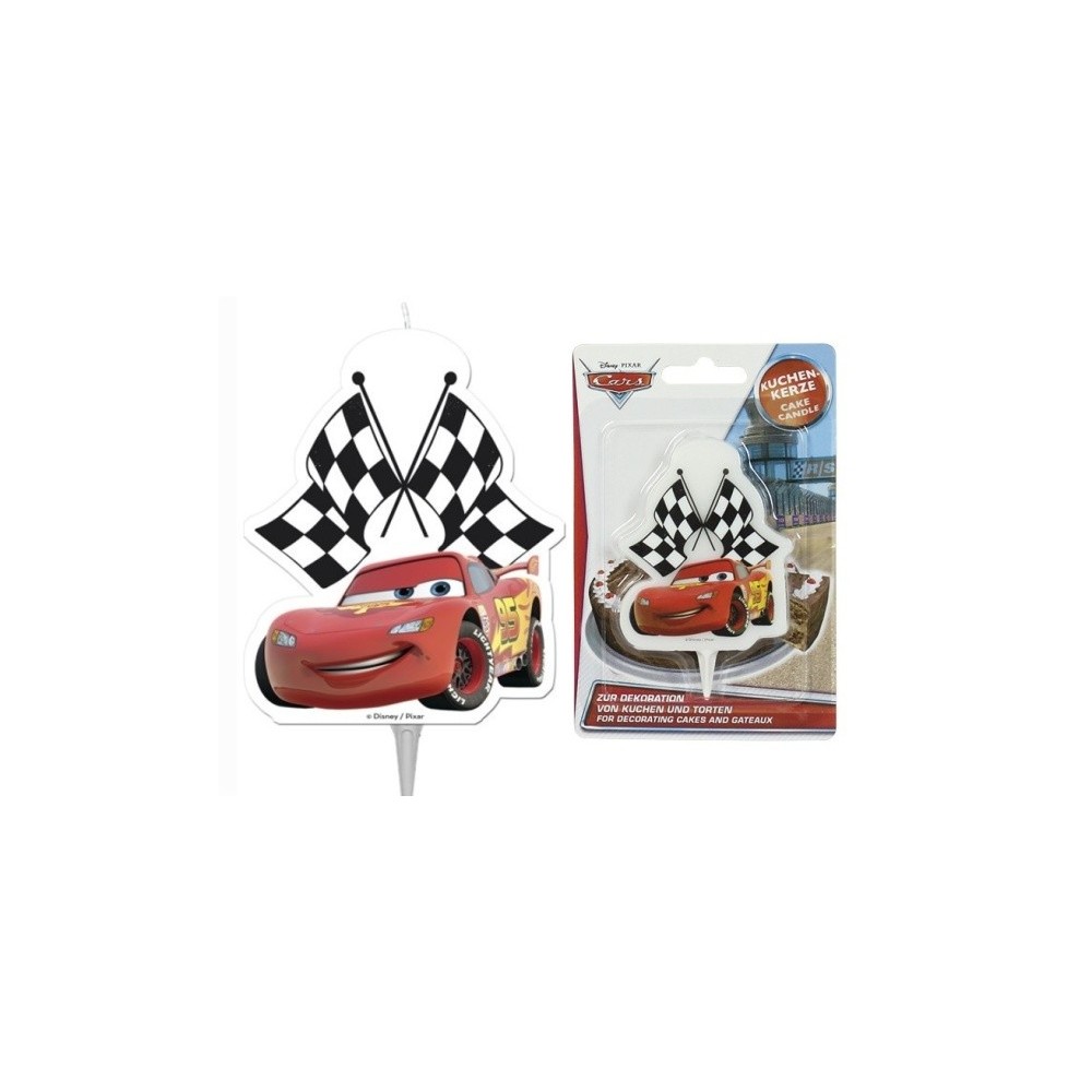 Cake candle - Disney Cars - 1pc