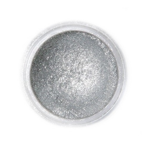 Dekoratívna prachová perleťová farba Fractal - Sparkling Dark Silver (3,5 g)