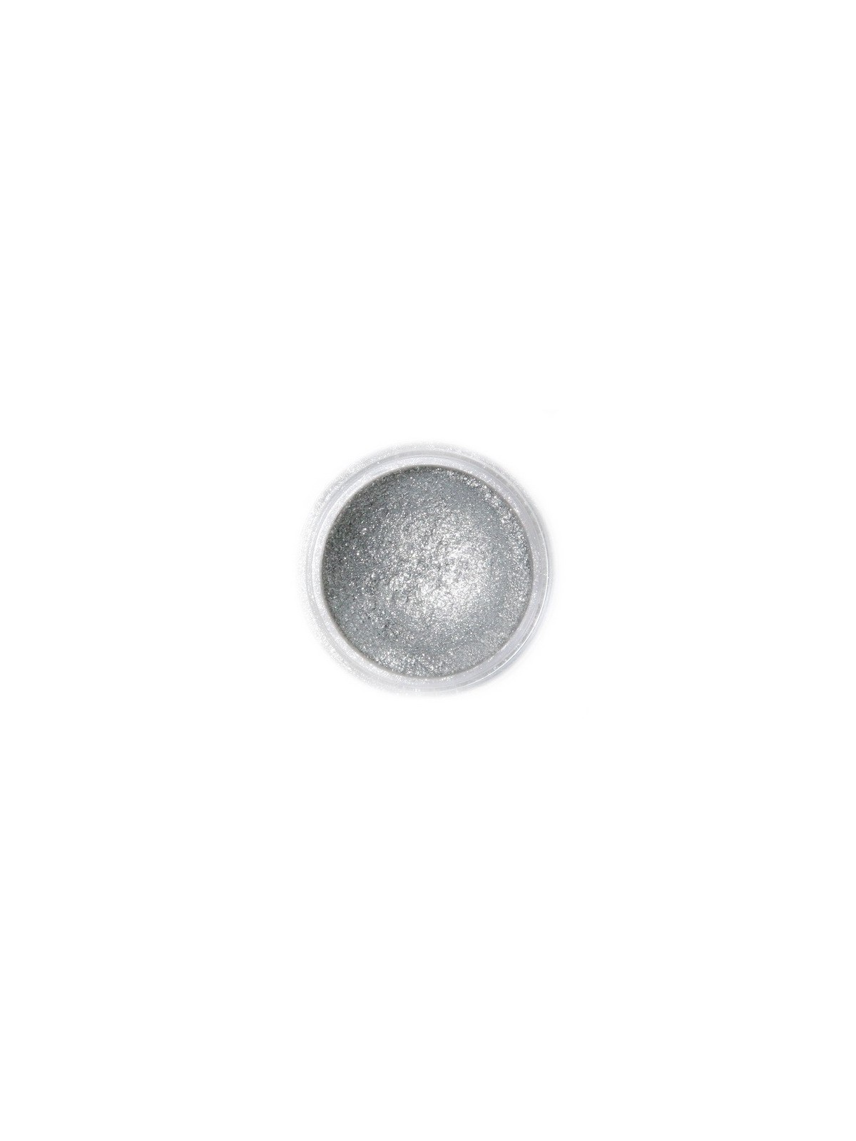 Dekoratívna prachová perleťová farba Fractal - Sparkling Dark Silver (3,5 g)