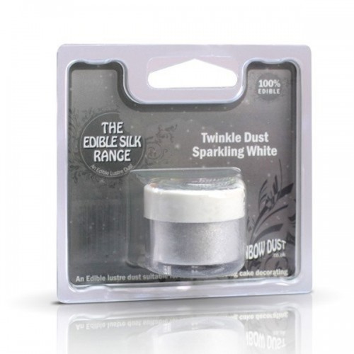 White Pearl Lustre Dust - Sparkling White