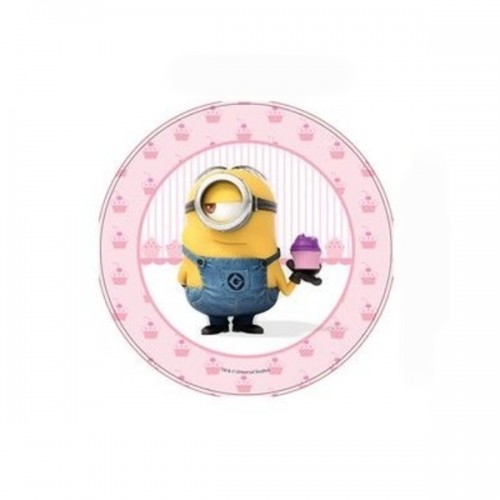 Fondant sheet - Minions MUFFIN - 21cm.