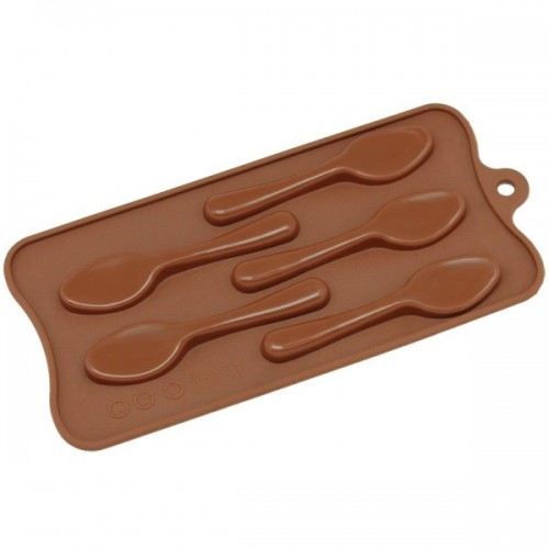 Silikónová forma na čokoládu - lyžička