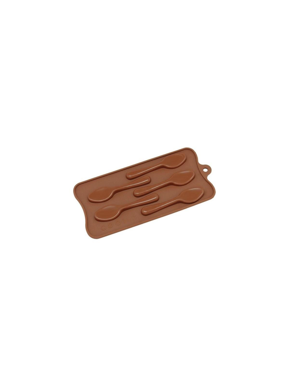 Silicone chocolate mold - spoon