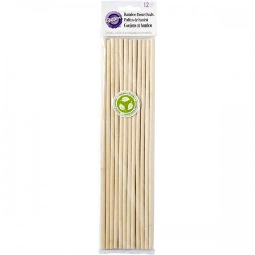 Wilton Cake Dowels - Bamboo - 30cm / 12pcs