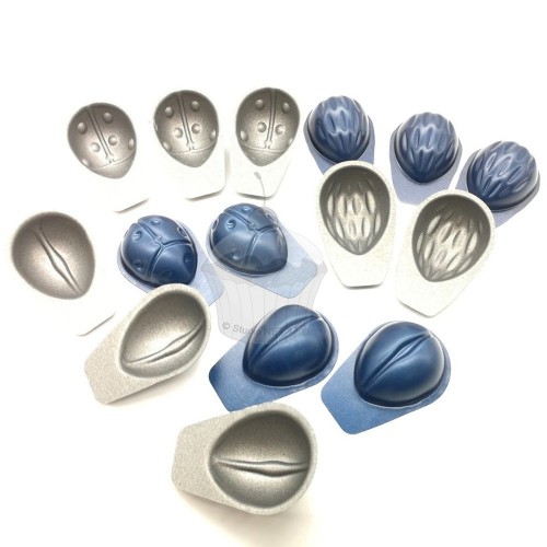 Teflon flip mold - 15pcs MIX.