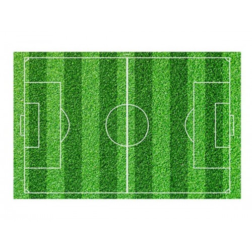Dekora Jedlý papír obdélník - fotbalové hřiště - 20 x 30cm - 1ks