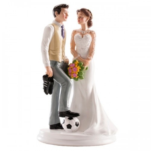 Svatební figurky - fotbal