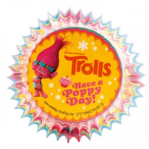 Decorative pastry cups - Trolls - 50 pcs