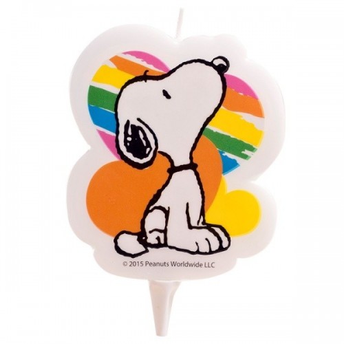 Decorative cake candle - Snoopy - 1 piece