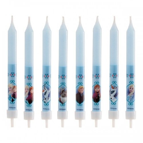 Decor - Birthday candles - Frozen - 8 pcs