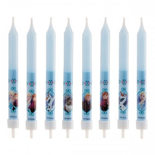 Dekora - Birthday candles - Frozen - 8pcs
