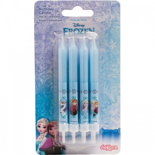 Decor - Birthday candles - Frozen - 8 pcs