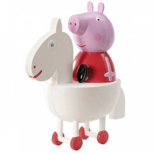 DeKora - Set of decorative figurines - Peppa Pig + Merry-go-round