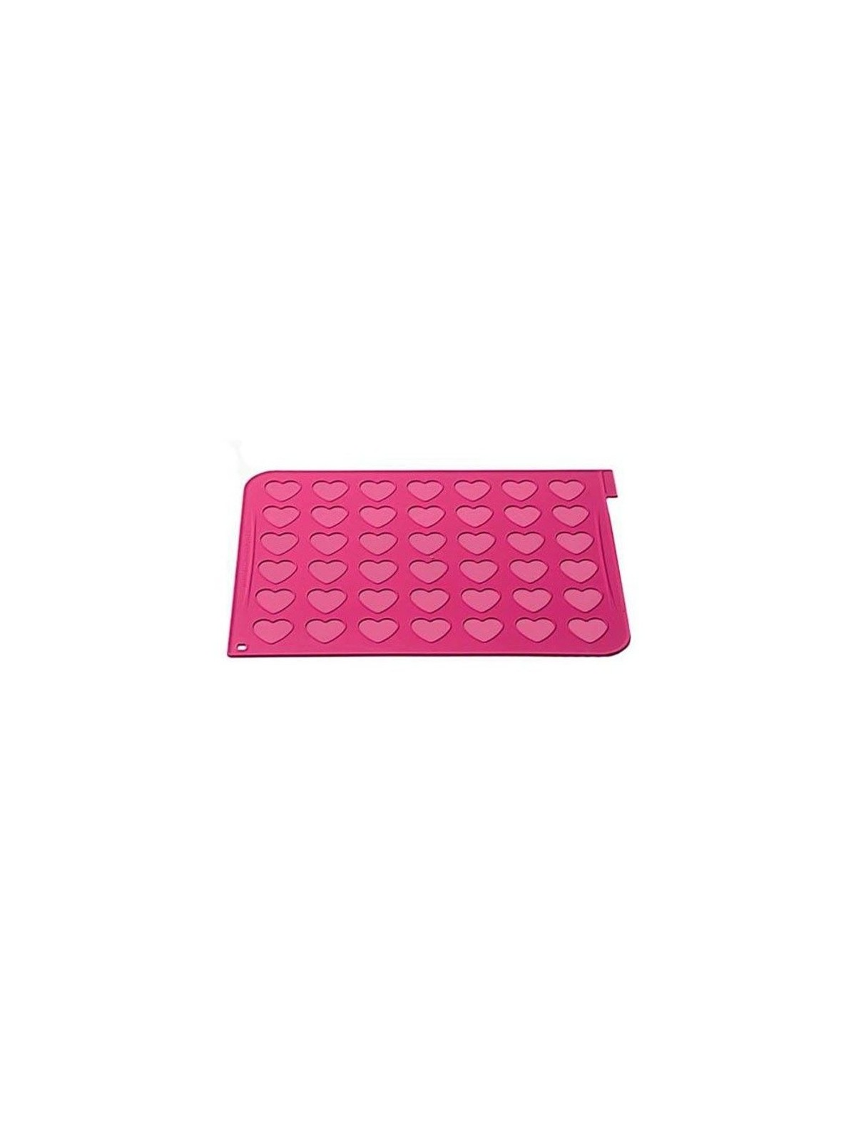 Silikomart - Silicone Macaron Baking Mat Heart Shape 30x40cm