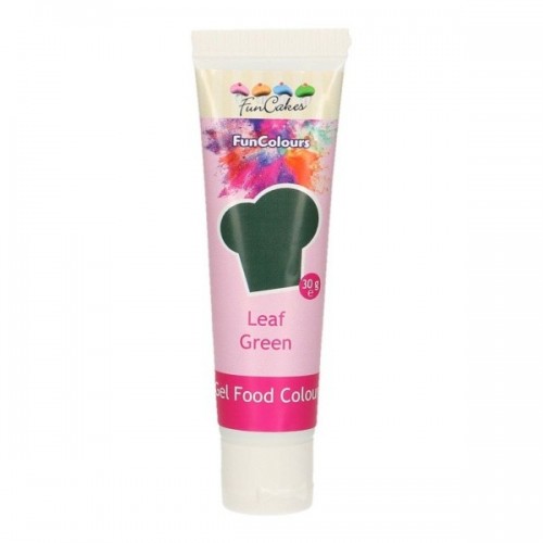 RABAT: FunColours - kolor żelowy - zielony - LEAF GREEN - 30g