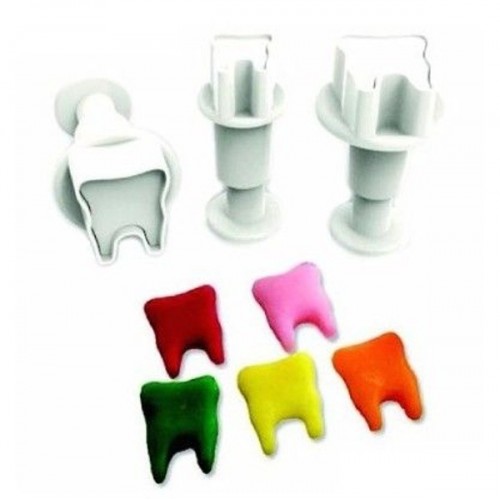 Dekofee Mini Plungers Zahn set/3