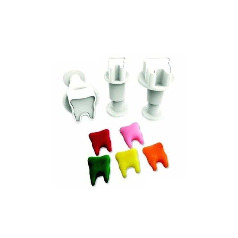 Dekofee Mini Plungers Zahn set/3