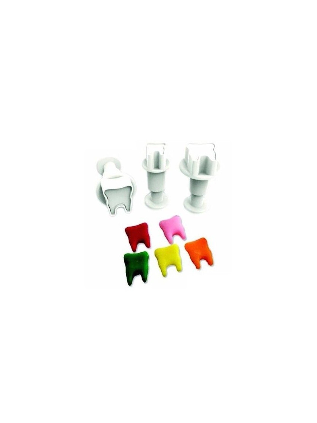 Dekofee Mini Plungers Zahn set/3