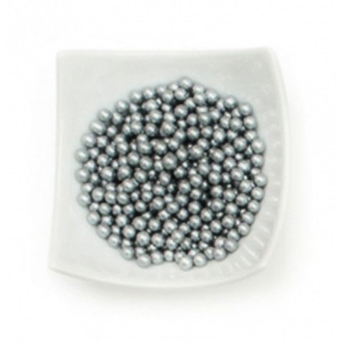 Decora - Sugar Pearls Large 8mm - Silver 100g