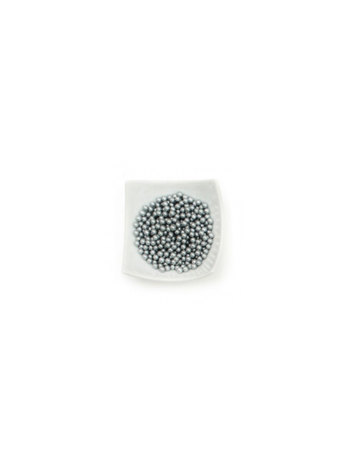 Decora - Sugar Pearls Large 8mm - Silver 100g