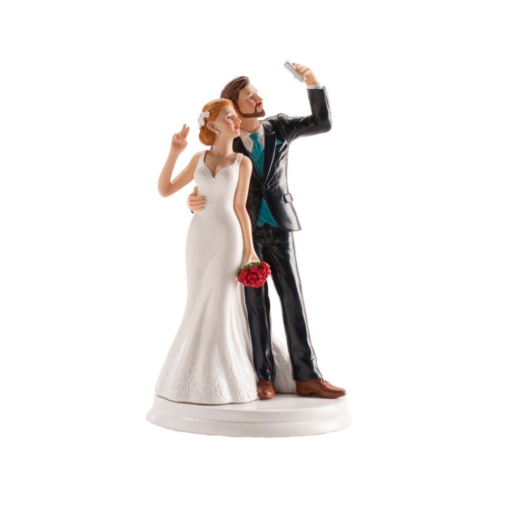 Svatební figurky - Selfie