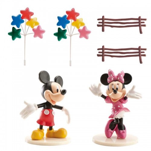 Set dekoračné figúrka - Mickey Mouse + Minnie
