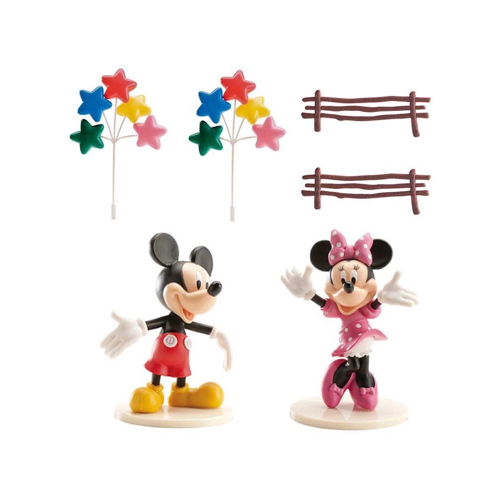 Set dekorative Figur - Mickey Mouse + Minnie