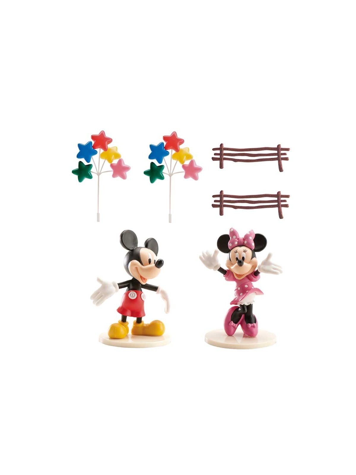 Set dekoračné figúrka - Mickey Mouse + Minnie