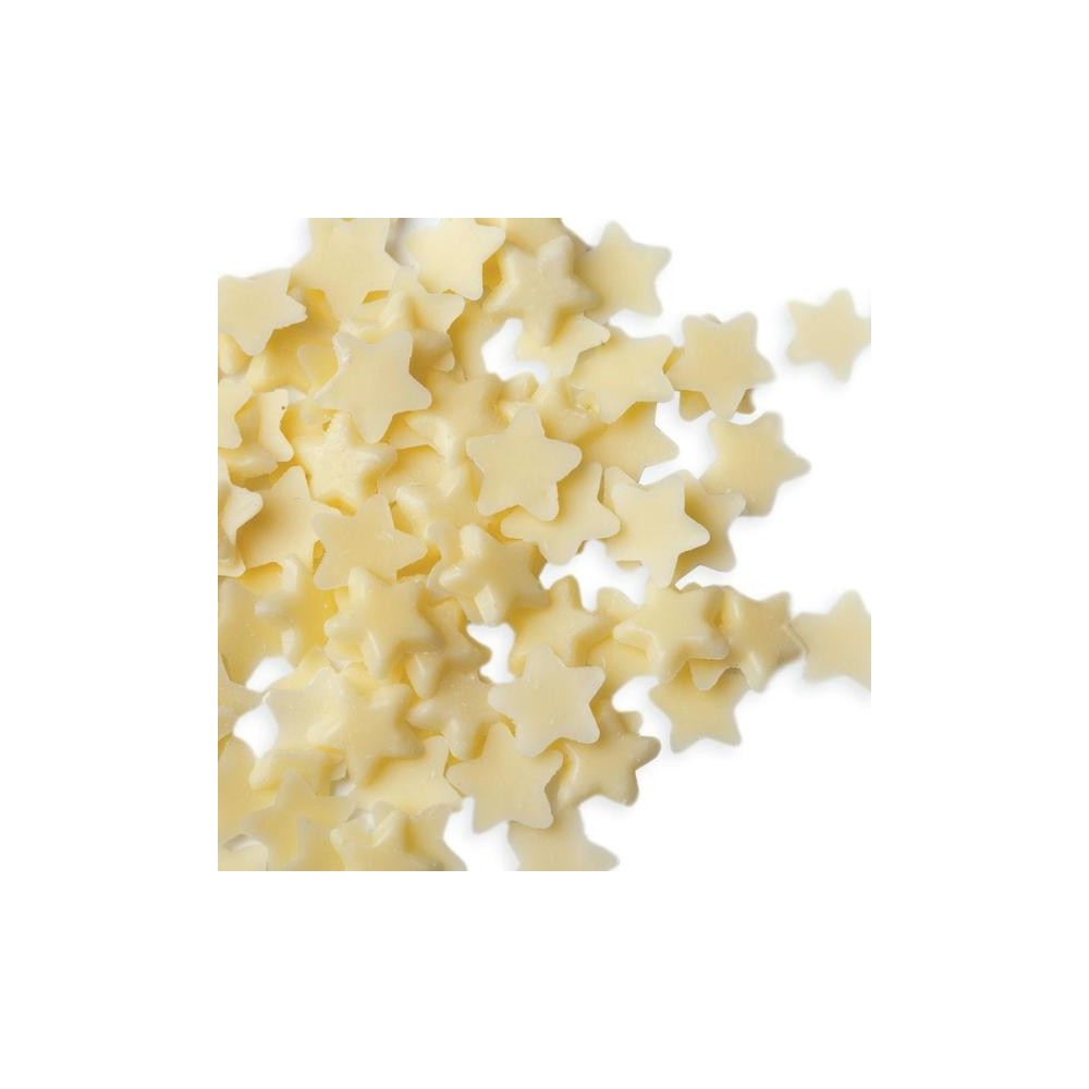 White chocolate stars - 50g