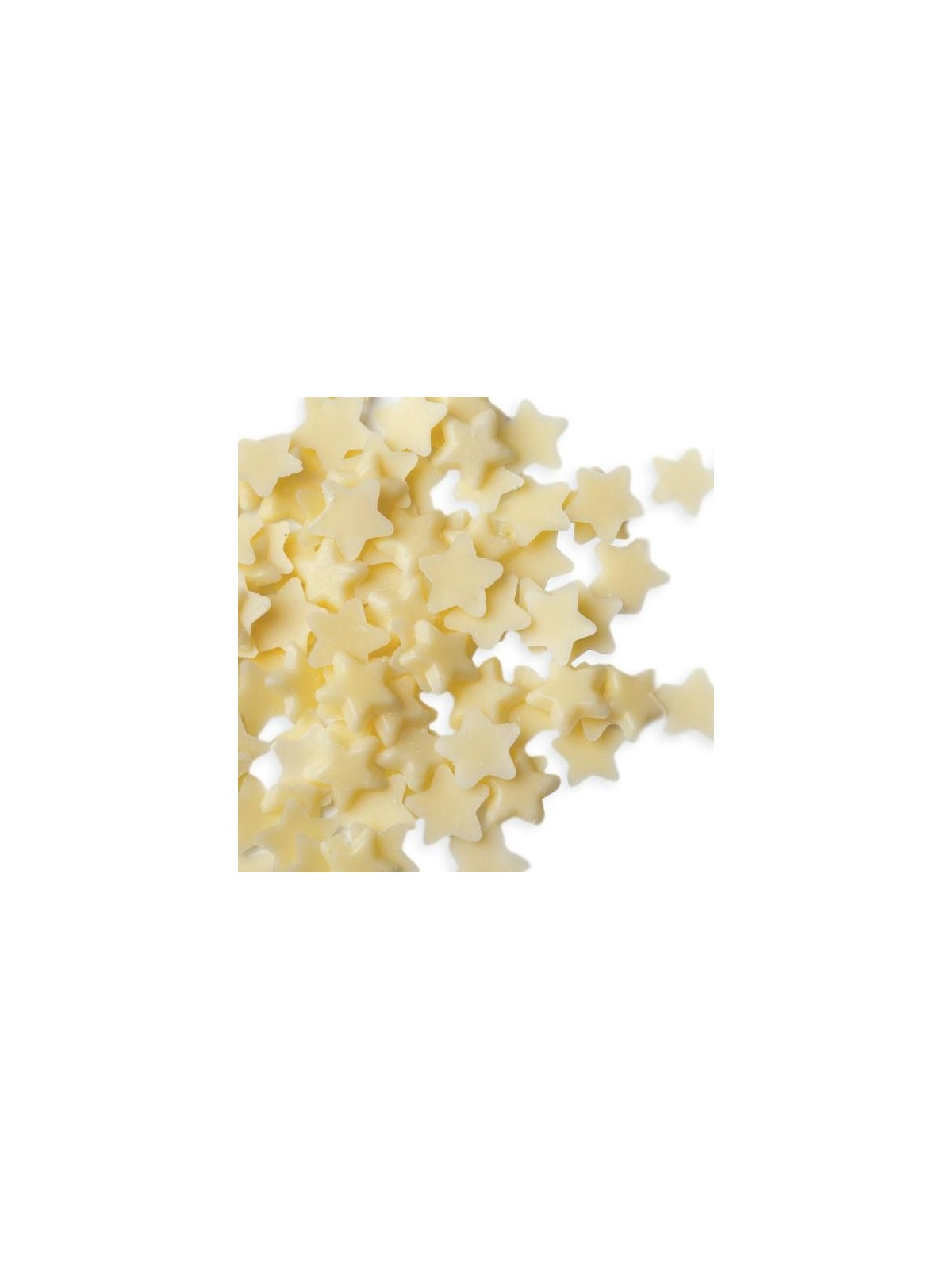 White chocolate stars - 50g