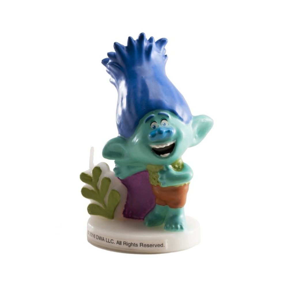 Dekora Tortová sviečka - Trolls 3D - Branch / Vetvička - 1ks