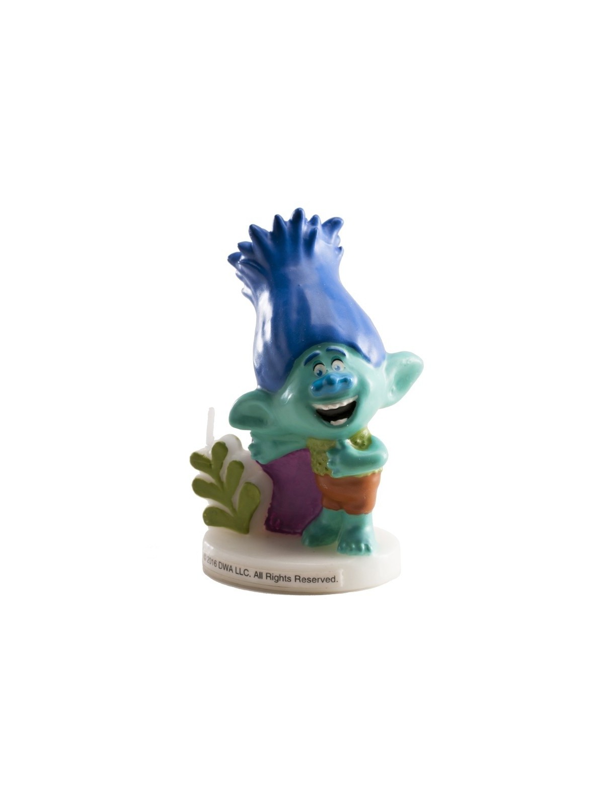 Dekora Tortová sviečka - Trolls 3D - Branch / Vetvička - 1ks