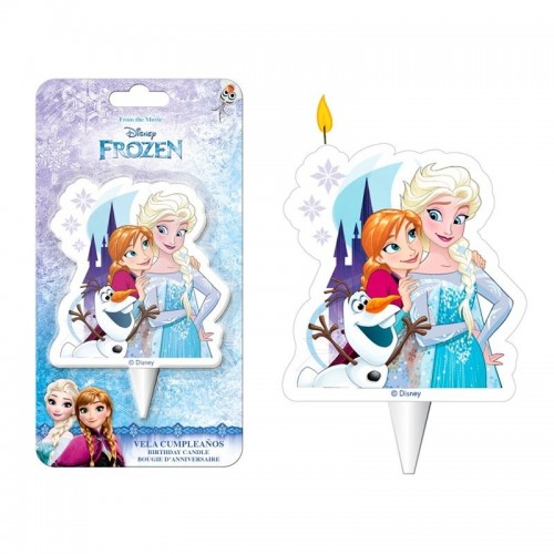 Decorative cake candle - Frozen - Elsa, Anna, Olaf - 1pc