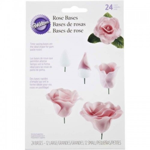 Wilton Rose base - base for roses, 24 pcs.