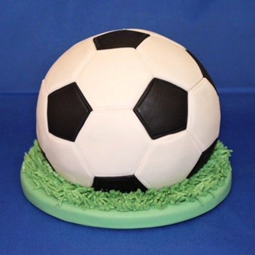 Deco cutter - football - 2 pieces