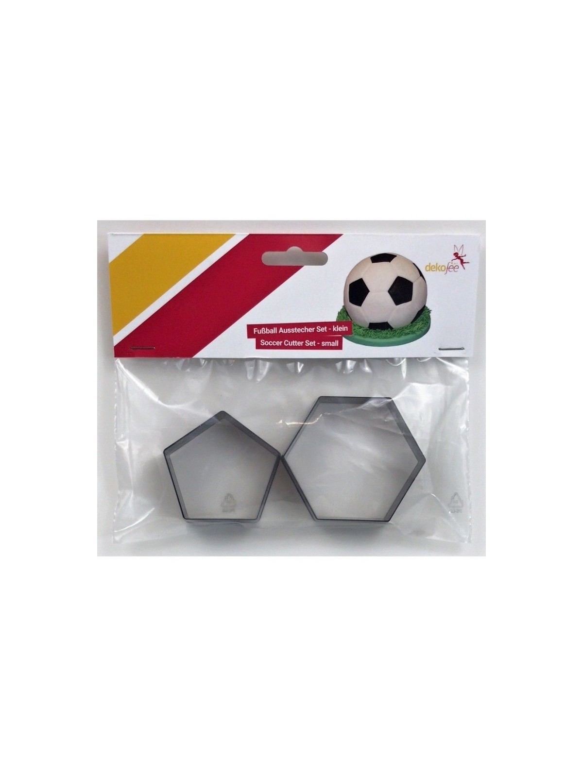 Dekofee soccer cutter small set /2