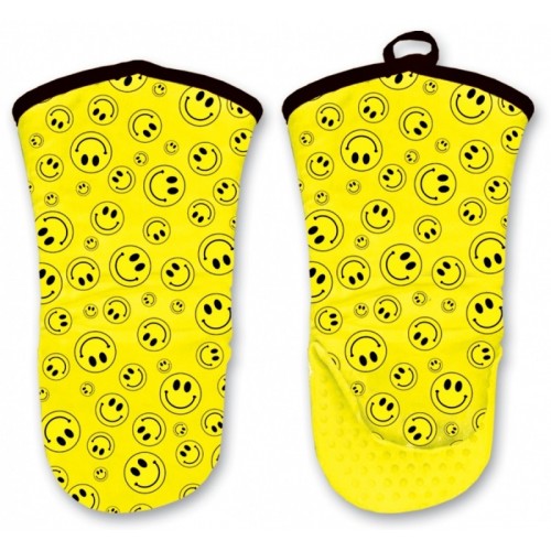 Kitchen glove with silicone palm - Smile