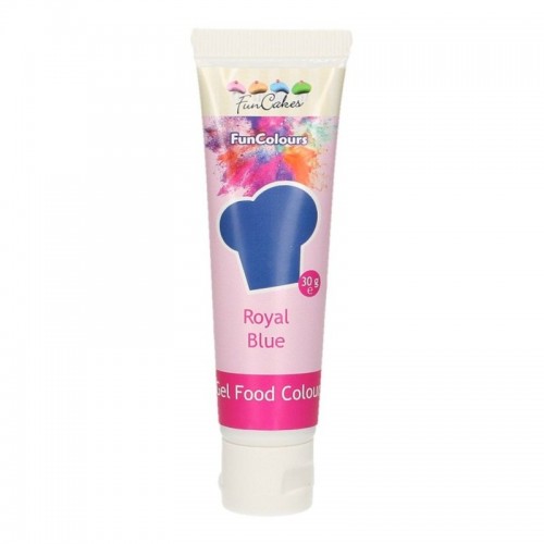 FunColours edible funcolours gel - Royal Blue - blau - 30g