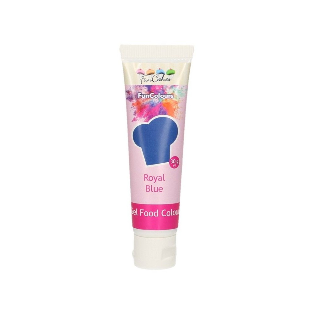 FunColours edible funcolours gel - Royal Blue - blau - 30g