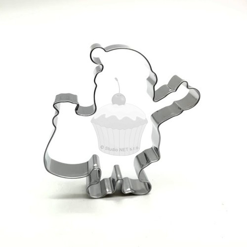 Stainless steel cookie cutter - Santa