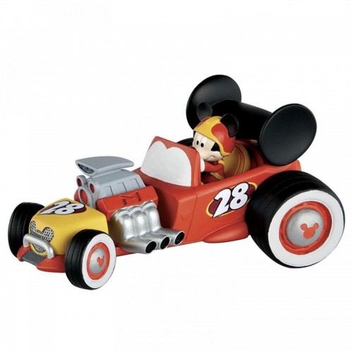 Dekorative Figur - Disney Figur Mickey Maus Rennfahrer