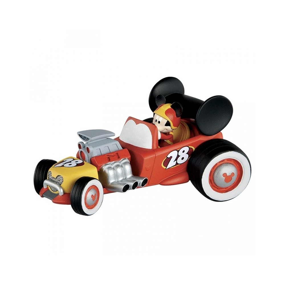 Dekorative Figur - Disney Figur Mickey Maus Rennfahrer