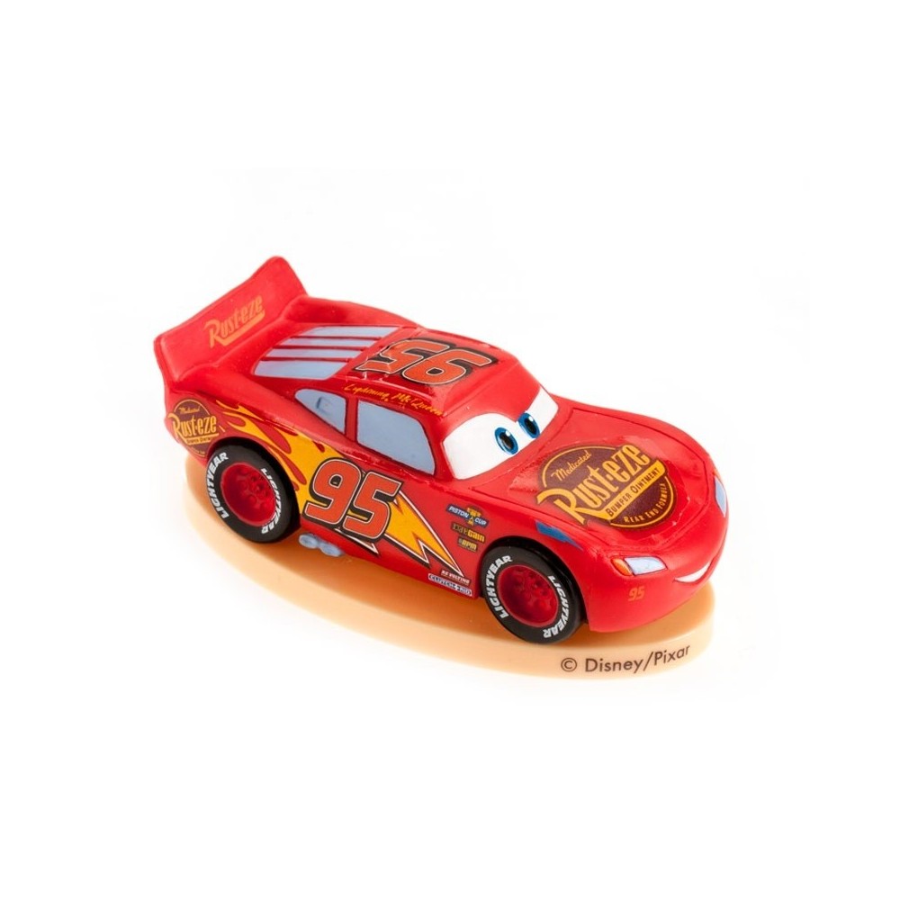 DeKora - Decorative figure - Cars - Lightning McQueen - 8cm