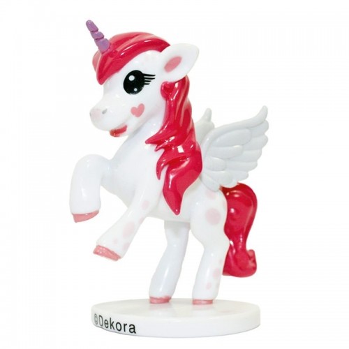 Dekora - Dekorační figurka - Unicorn - Jednorožec - 8cm
