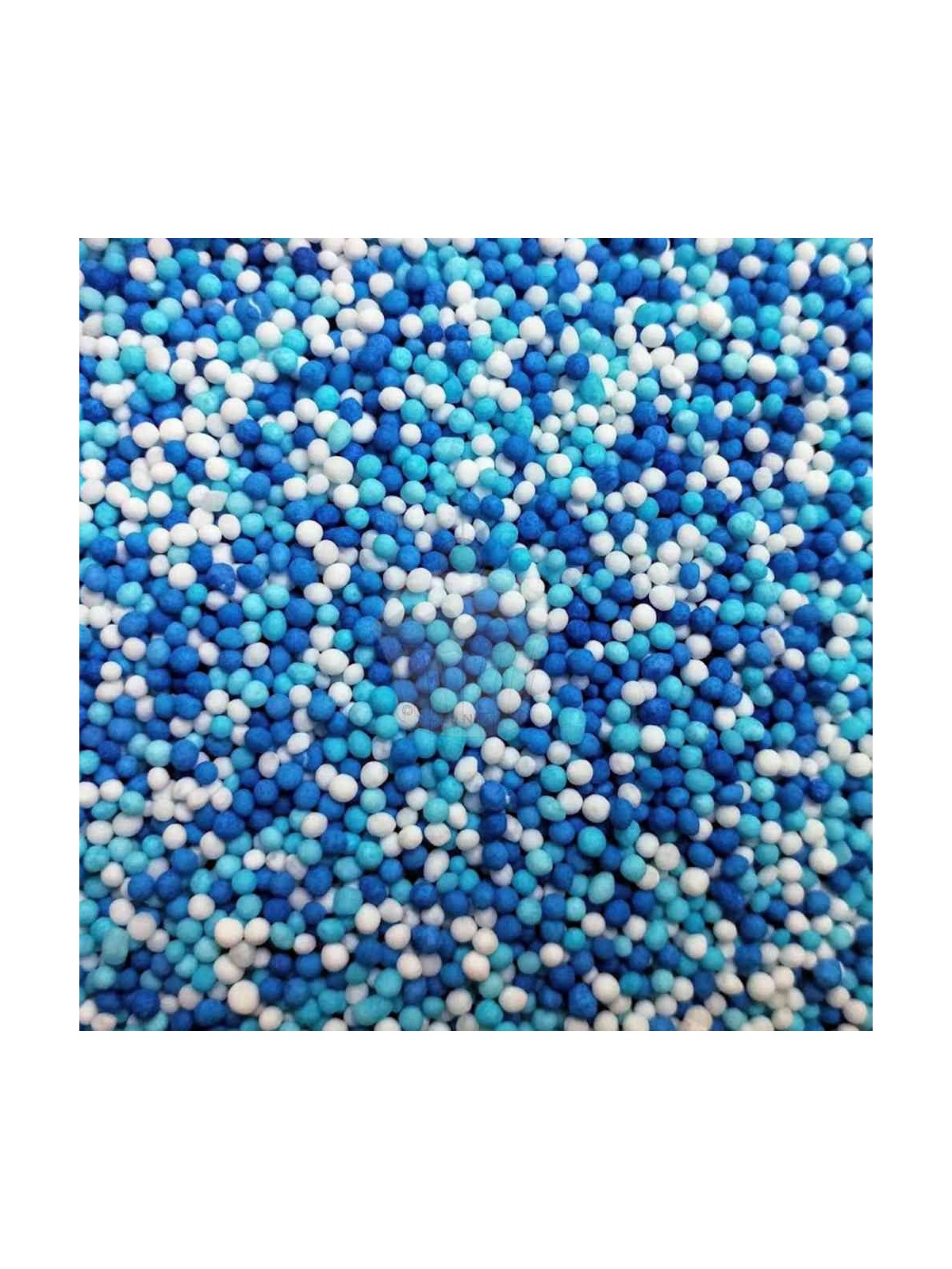 Nonpareils - weiß / blau / hellblau - 100g