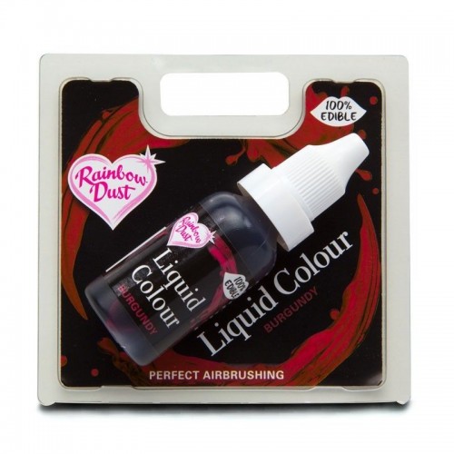 RD Airbrush liquid color Burgundy 16ml