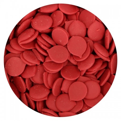 FunCakes Deco Melts - Red - Disks - 250g