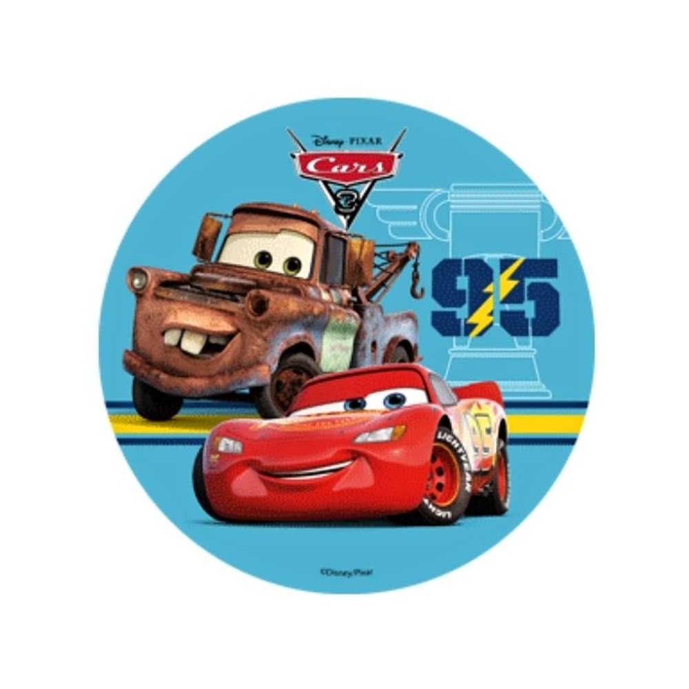 Disney essbares Papier Cars - Lightning McQueen