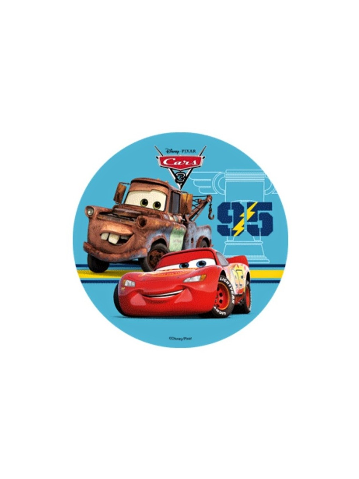 Disney essbares Papier Cars - Lightning McQueen